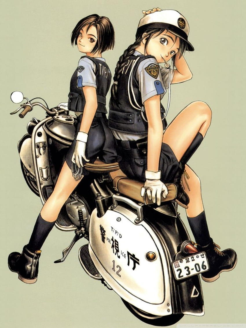 Anime Police Officer ❤ for • Tablet HD phone wallpaper