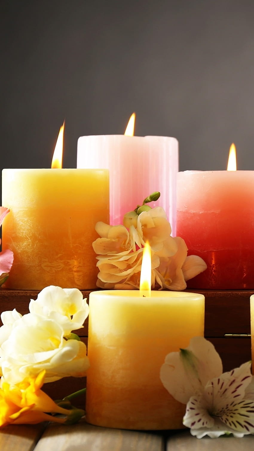 Candles, Aroma Candle HD phone wallpaper