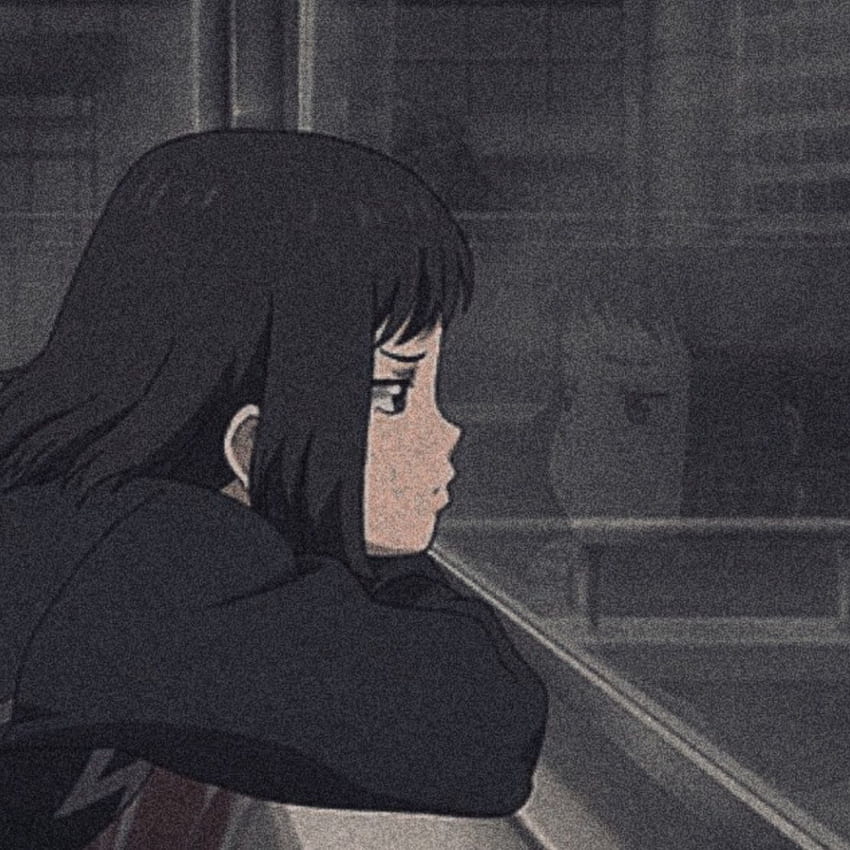 Cute Dark Anime Couple HD phone wallpaper