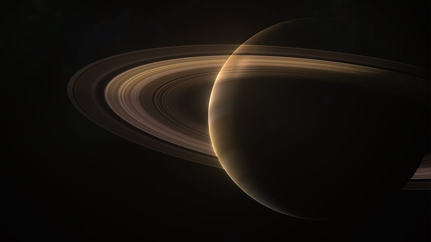 惑星: 土星。 NOVA、NASA 土星 高画質の壁紙