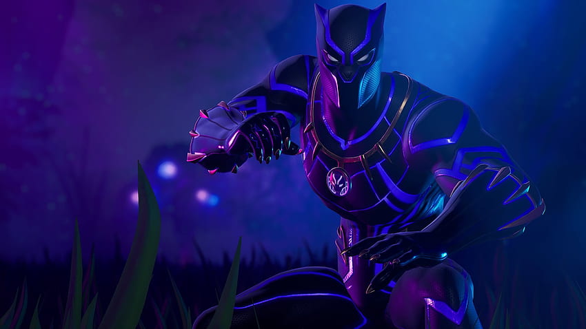 Fortnite Black Panther , Games , , and Background, Black Panther Abstract HD wallpaper