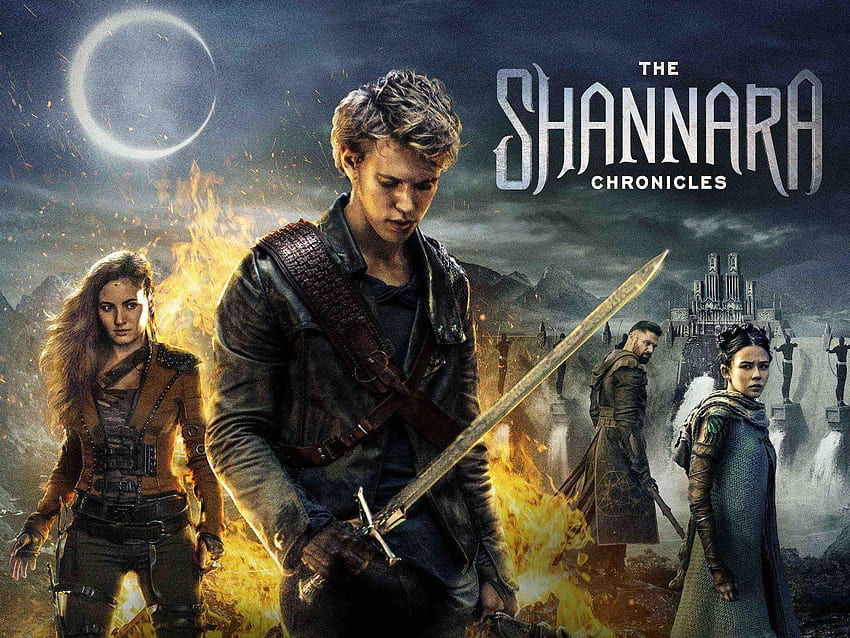 Wallpaper version of the Shannara Chronicles cover art  rShannaraTV