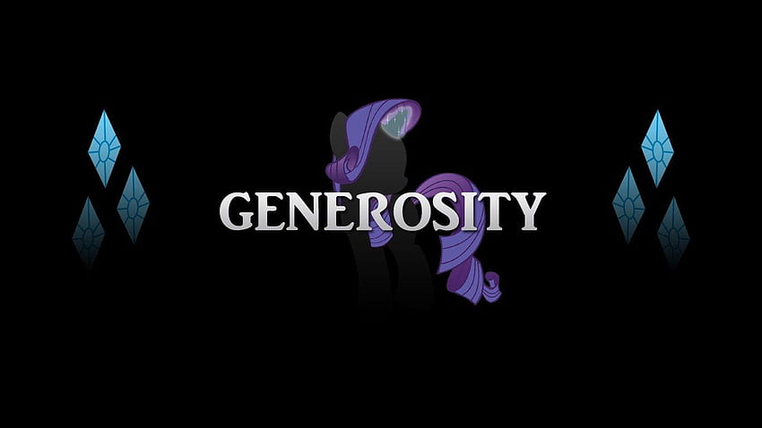 Rarity Generosity HD wallpaper