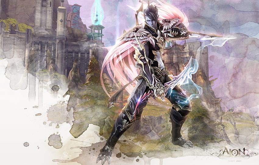 MAG, guy, Aion The Tower of Eternity for , section игры, Aion Online HD wallpaper