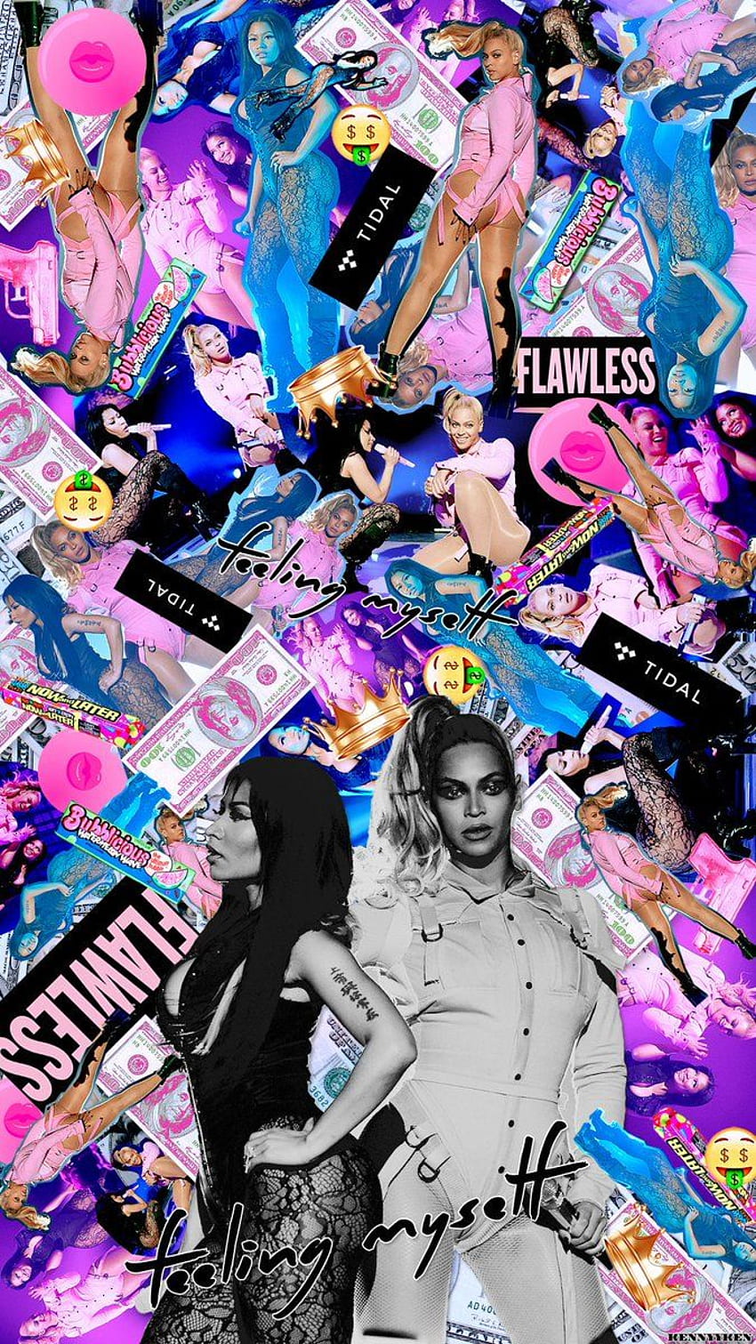 TRPYGFX - Nicki Minaj X Beyonce -, Beyonce Flawless HD тапет за телефон