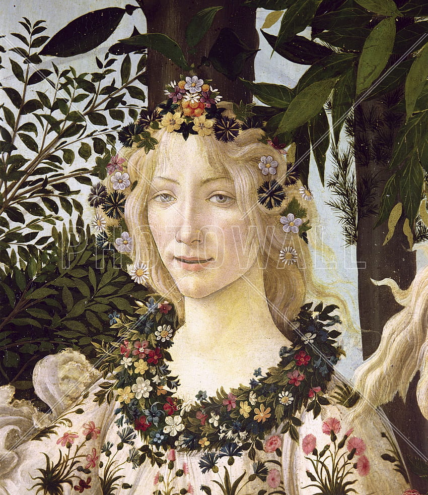Sandro Botticelli - 158 Flora - Wall Mural HD phone wallpaper