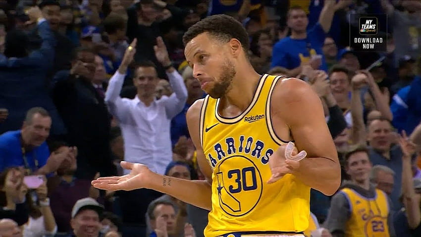 Steph Curry Does MJ Shrug After Hitting HD wallpaper