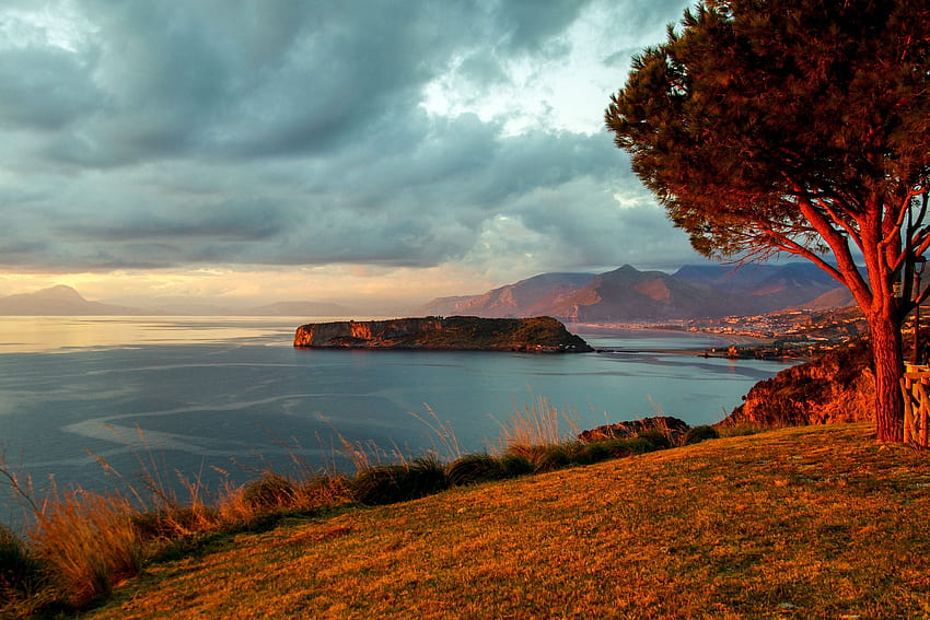 . Praia A Mare, Calabria, Italia, naturaleza, paisajes. Picopx fondo de pantalla