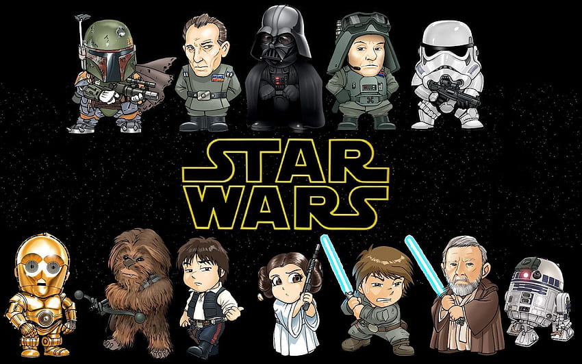 Personagem de Star Wars, Todos os personagens de Star Wars papel de parede HD