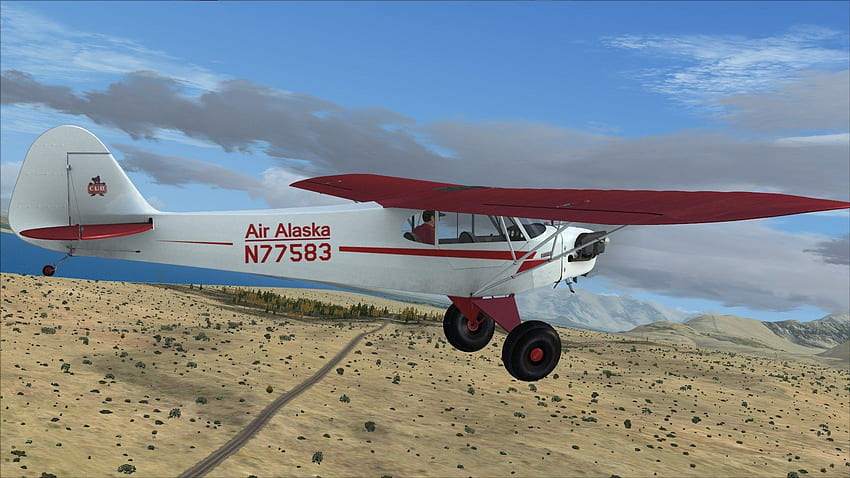 FSX-Insider. Machen Sie sich bereit für ein arktisches Bush Flying Bonanza!, Buschflugzeug HD-Hintergrundbild