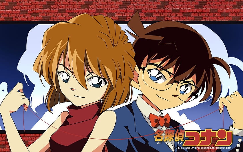 Detektiv Conan Ai Haibara - Detektiv Conan und Ai Haibara, Conan Edojawa HD-Hintergrundbild