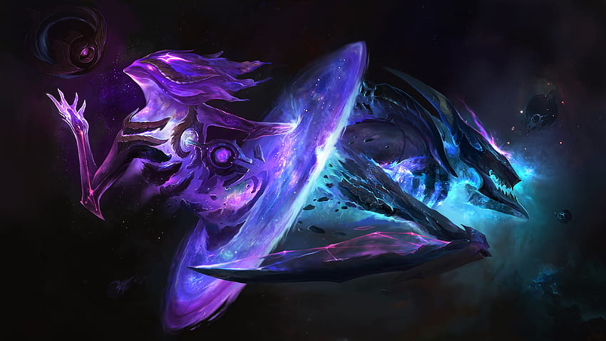 Kha'Zix - LoL . & Artworks for League, Cosmic Dragon HD wallpaper