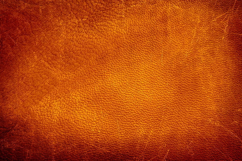 Grunge Orange Leather Texture Background HD wallpaper