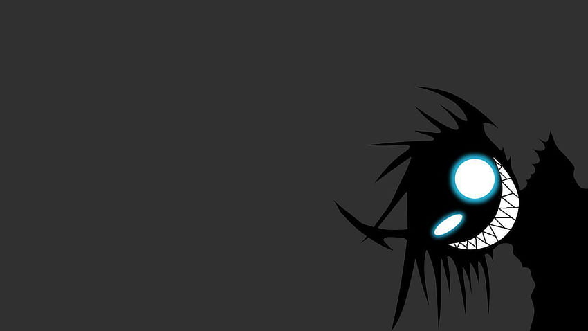 Anime assustador escuro -, fundo de anime assustador escuro no morcego, preto assustador papel de parede HD