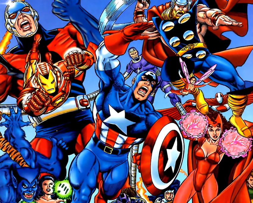 Comics Marvel Cover Avengers [] for your , Mobile & Tablet. Explore Marvel Comic Book . Marvel Characters , Comic , Book, Avengers Comic Book HD wallpaper