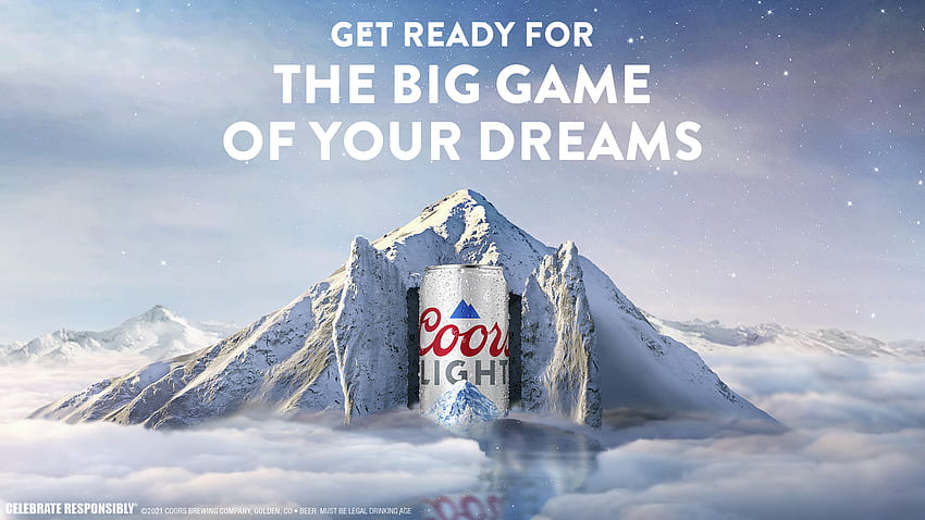 Coors Light dreams up a new way to reach people at home strategy HD wallpaper
