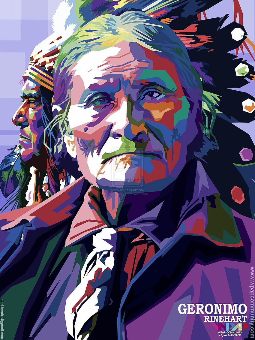 Gerônimo . Geronimo, Guerreiro Apache Papel de parede de celular HD