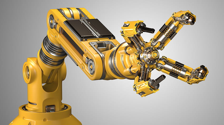 ArtStation - Modello 3D del braccio robotico (disponibile per l'acquisto), Mykola Holyutyak Sfondo HD