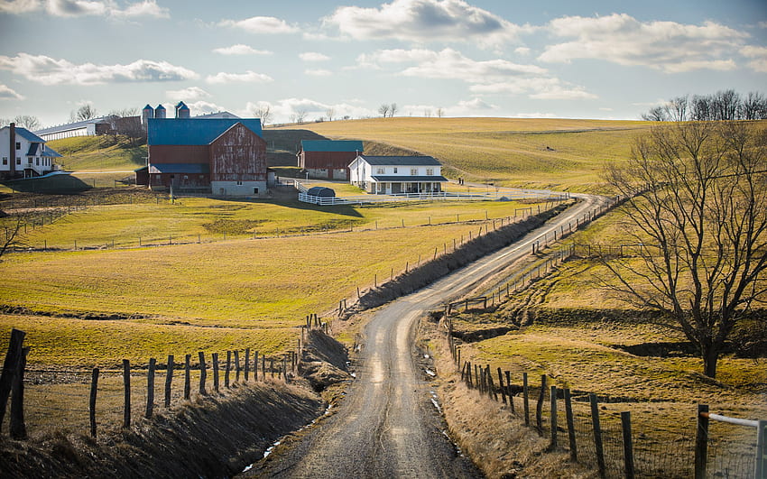 Jeffrey Friedl's Blog Ohio Amish Farm, Ohio Countryside HD wallpaper