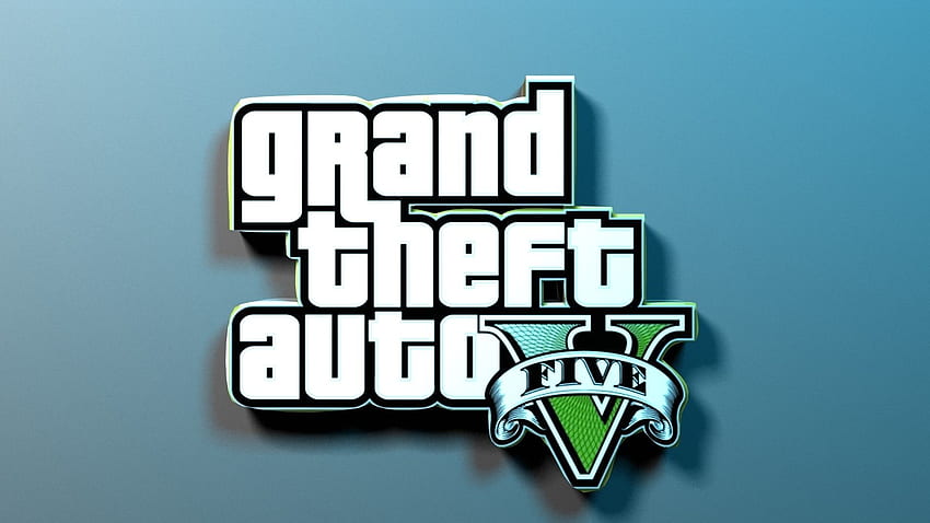 GTA5 로고 . Grand Theft Auto, Gta 5 Xbox, Gta 5 PC HD 월페이퍼