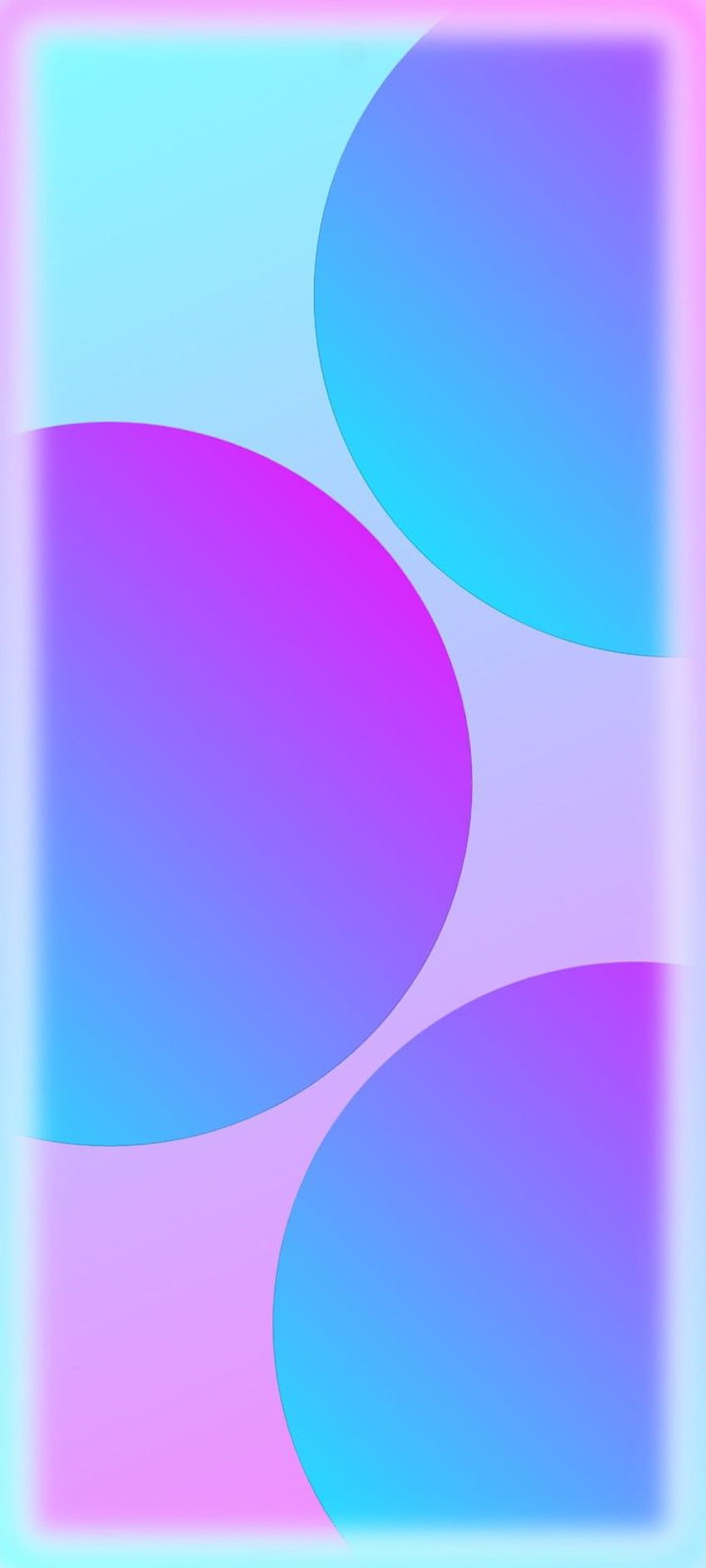 Smooth light color mix, aqua, magenta, neon HD phone wallpaper