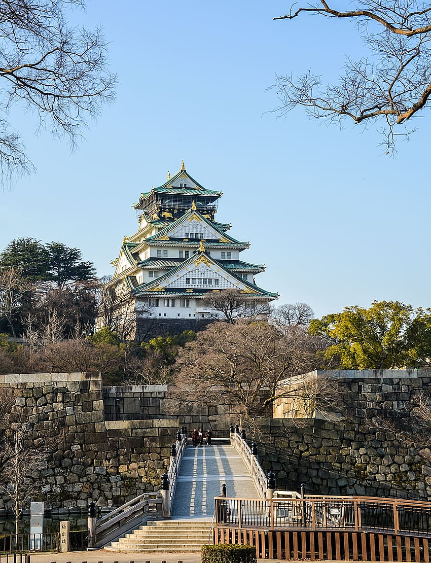 : Jepang, ōsaka Shi, Kastil Osaka, Royalti, Tengara wallpaper ponsel HD
