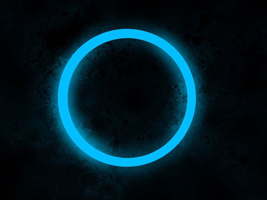 Illustration de trou bleu rond, cercle, conception Web, illustration, art numérique • pour vous Fond d'écran HD