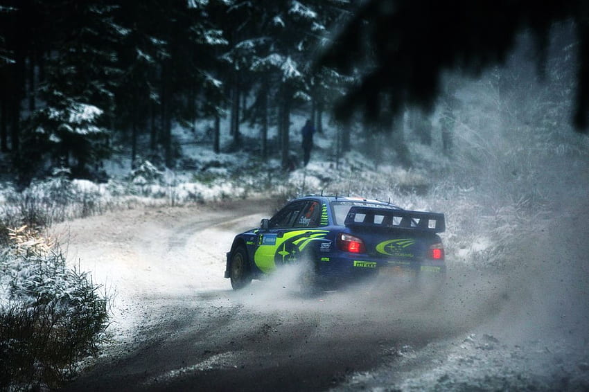 Subaru Snow For Android, Rally Car iPhone HD wallpaper