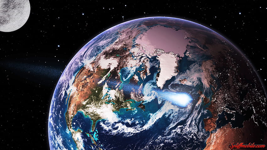 Bumi Dari Luar Angkasa, Bumi Berputar Wallpaper HD