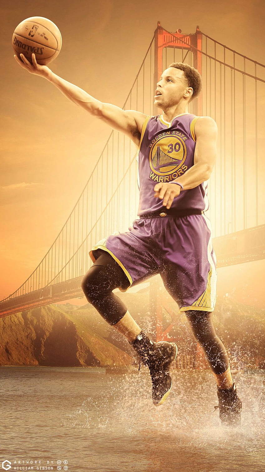 Stephen Curry Warriors 2017 Mobile Basket - Steph Curry iPhone 6, Stephen Curry X HD phone wallpaper