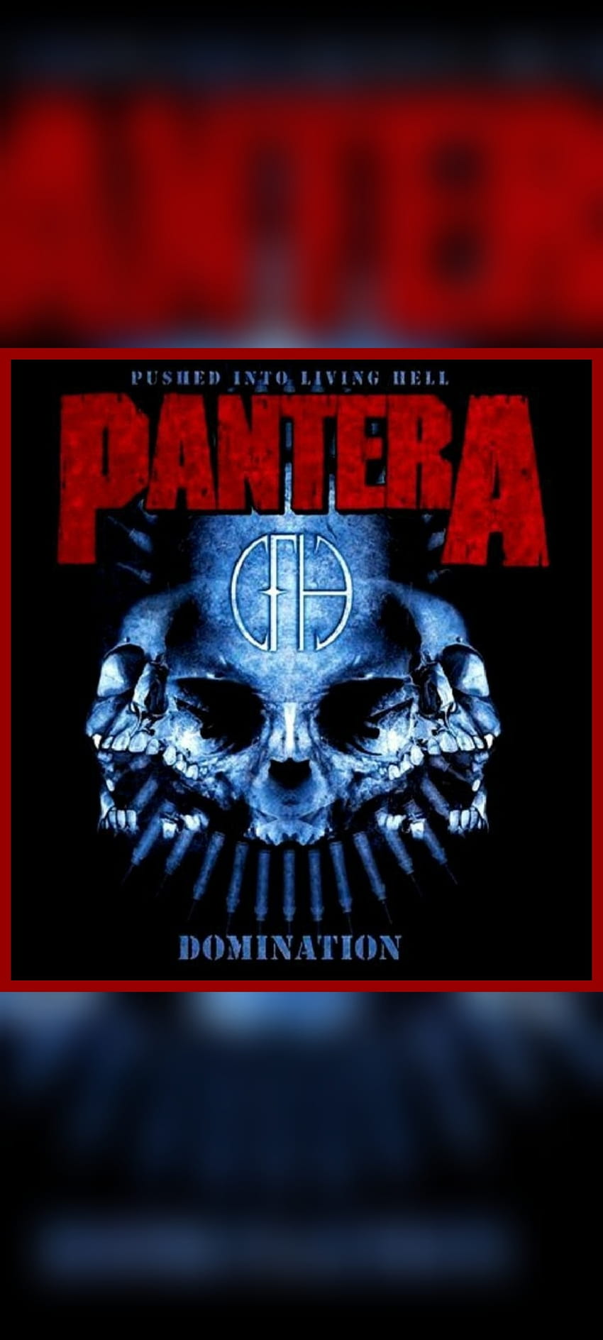 Pantera, Cfh, Blue, Death metal, Heavy metal HD phone wallpaper
