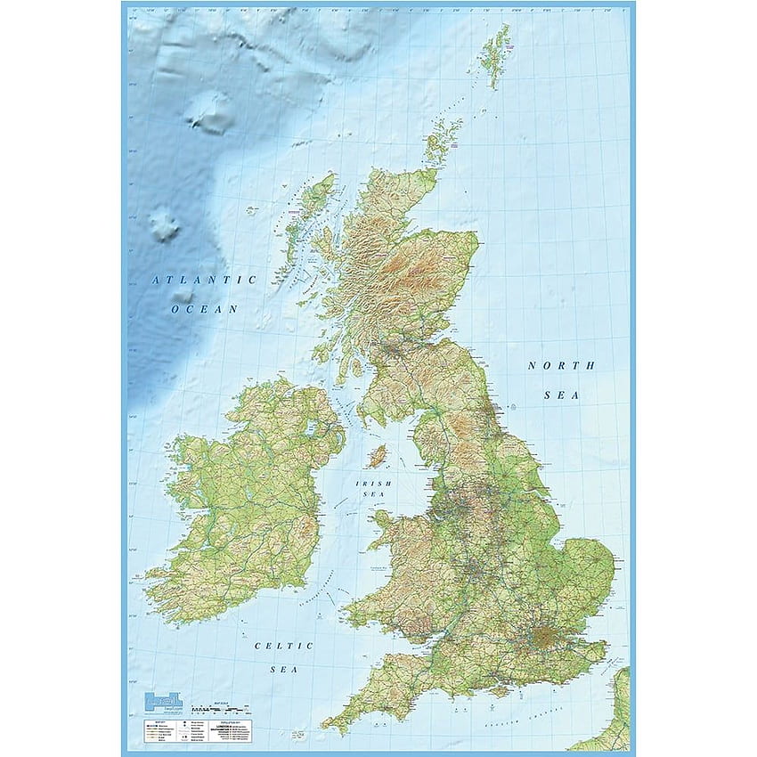 Großbritannien-Karte - , Großbritannien-Kartenhintergrund auf Fledermaus, UK-Karte HD-Handy-Hintergrundbild