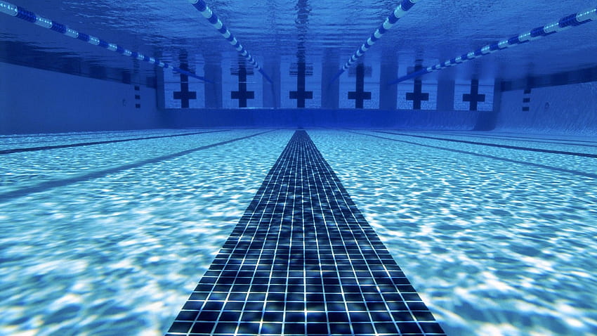 piscinas, debaixo d'água papel de parede HD