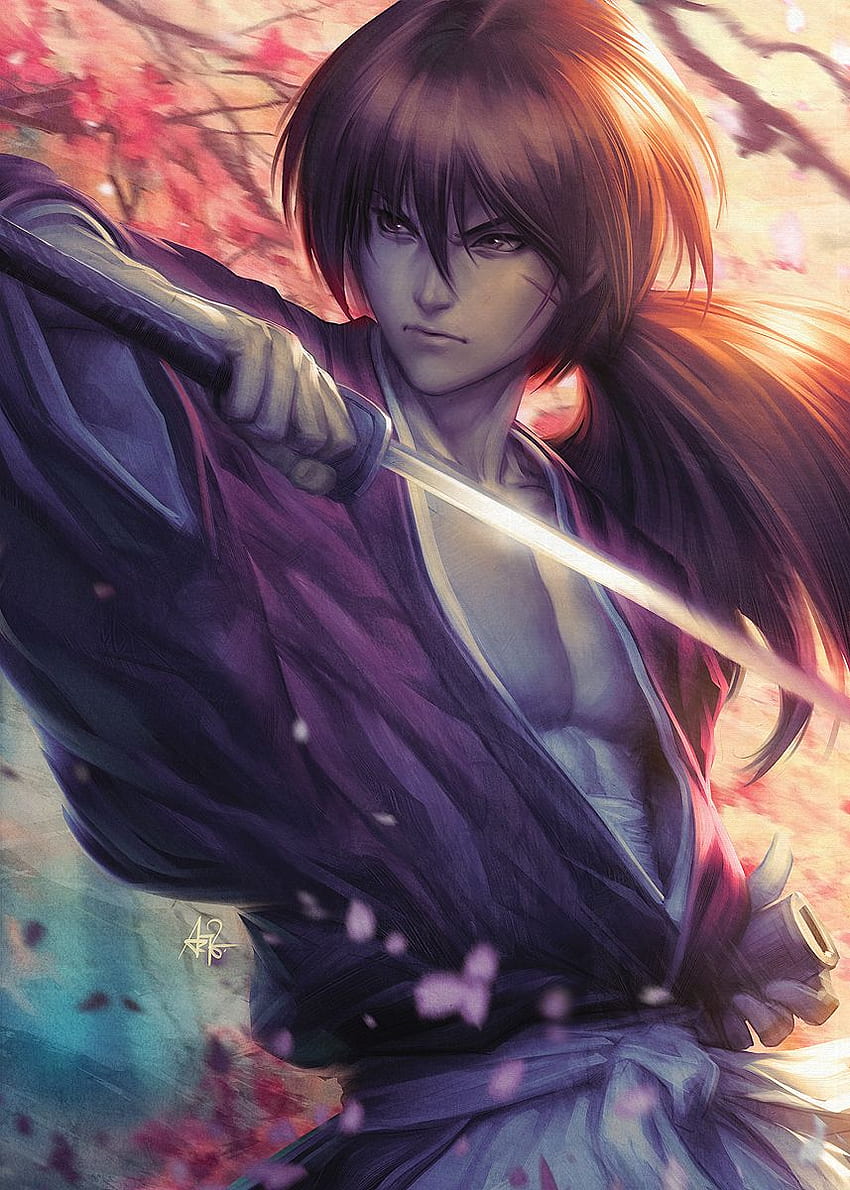 Rurouni Kenshin (Meiji Swordsman Romantic Story ), Mobile - Zerochan Anime  Board, Samurai X HD phone wallpaper | Pxfuel