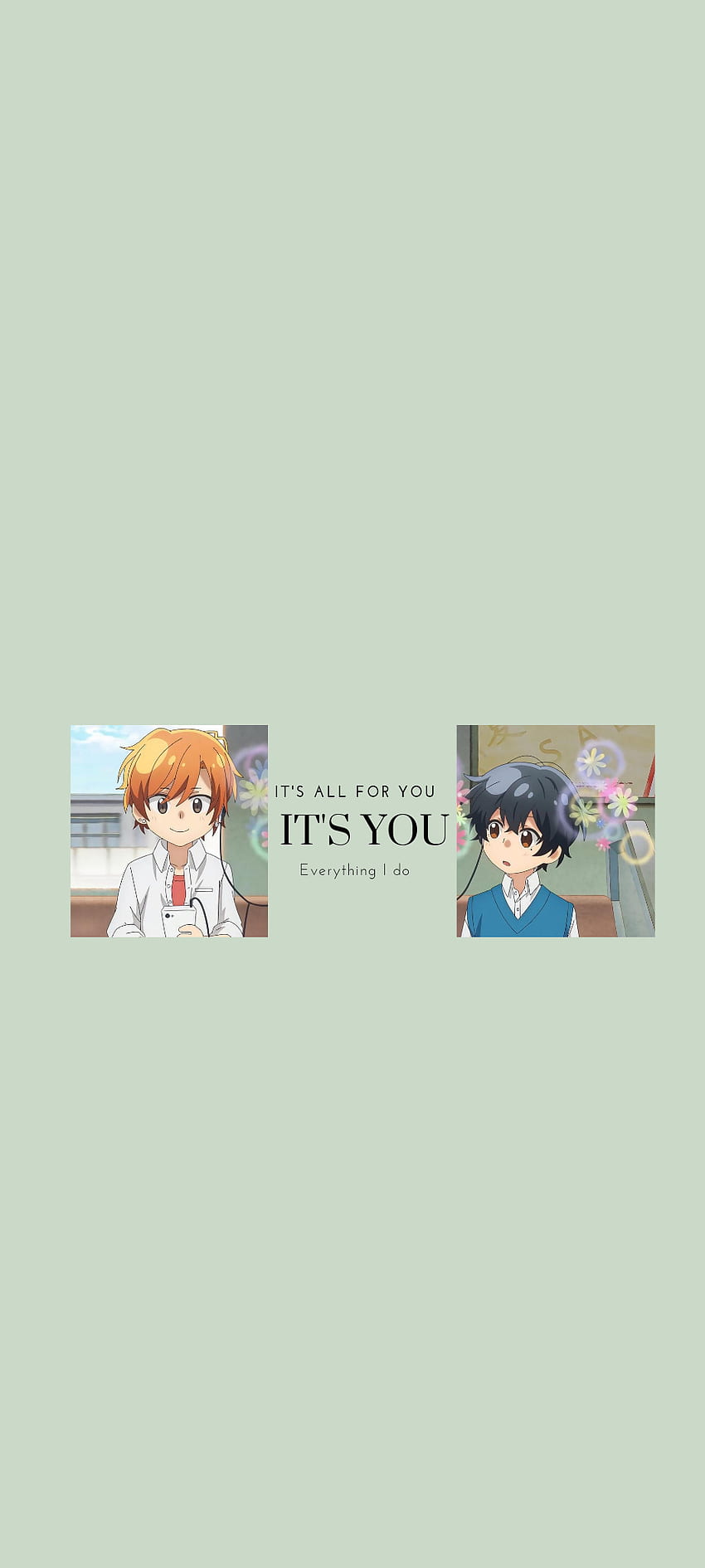 Its you, mint, sasaki, miyano, sasakitomiyano, BL, anime HD phone wallpaper