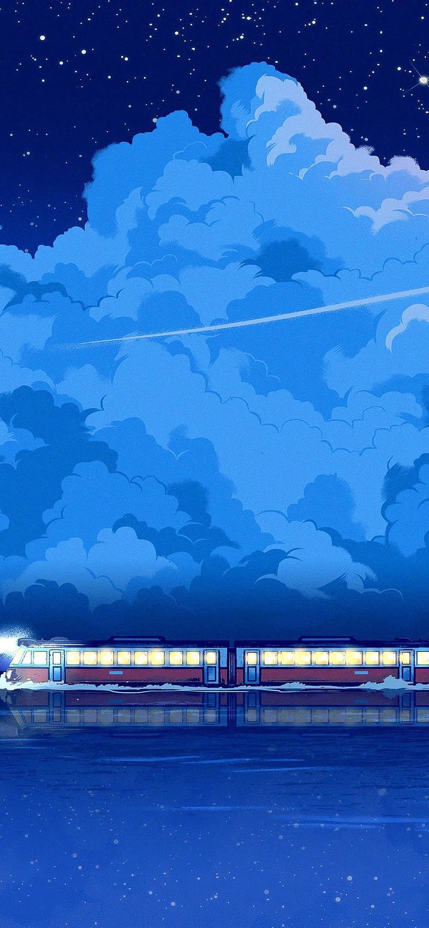 Chihiro, atmosphère, nuage Fond d'écran de téléphone HD