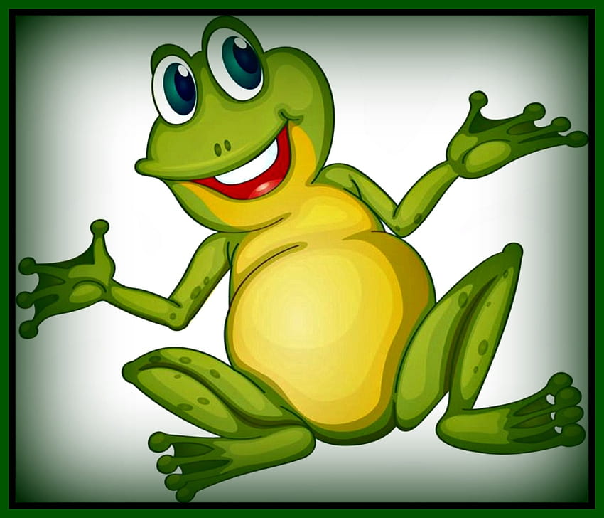 Szczęśliwa żaba, zwierzęta, szczęśliwy, oczy, pani, kobieta, żaby Tapeta HD