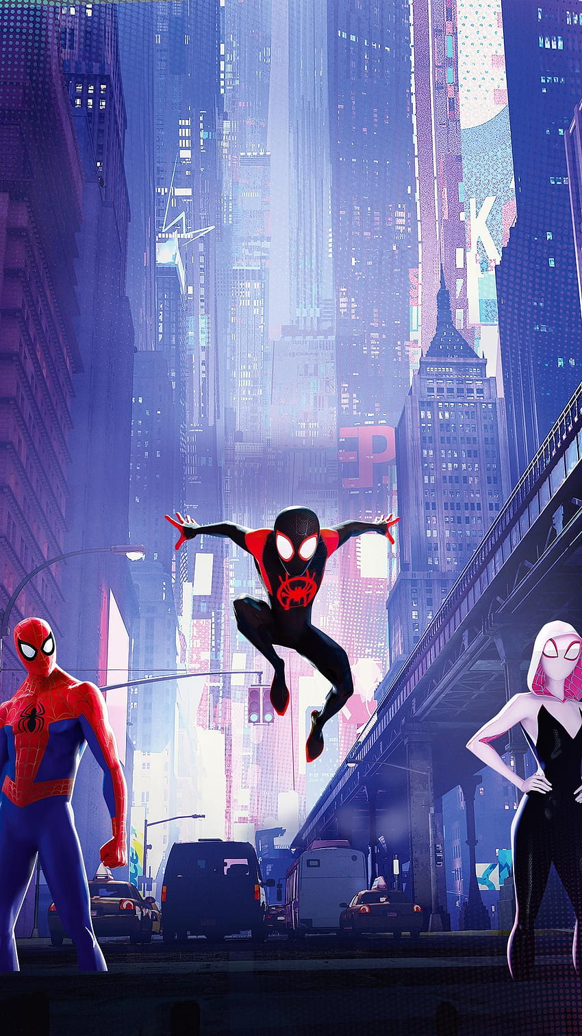 Spider Man: Into The Spider Verse (2018) Phone . Moviemania. Miles Morales Spiderman, Spiderman, Marvel Spiderman HD phone wallpaper