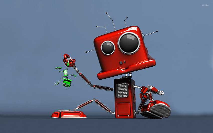 System failure robot - Digital Art, Robot Heart HD wallpaper