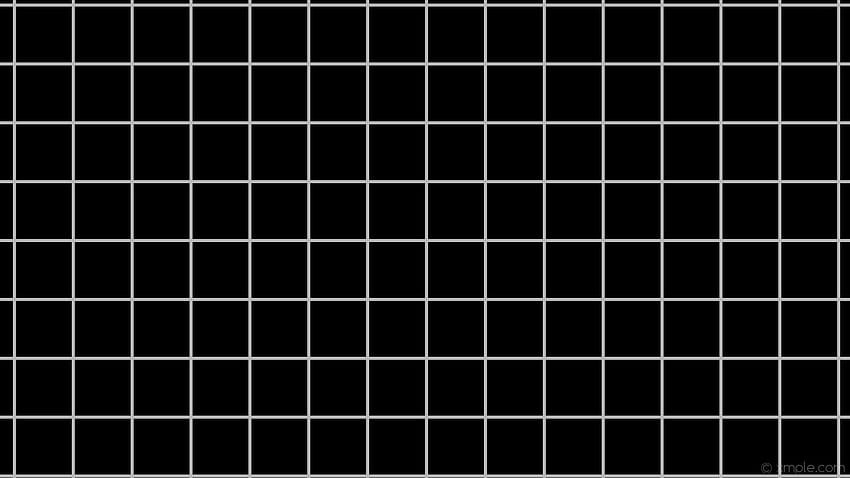Black Grid, Black and White Lines HD wallpaper