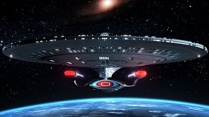 Uss Enterprise Ncc 1701 D, statek kosmiczny Enterprise Tapeta HD