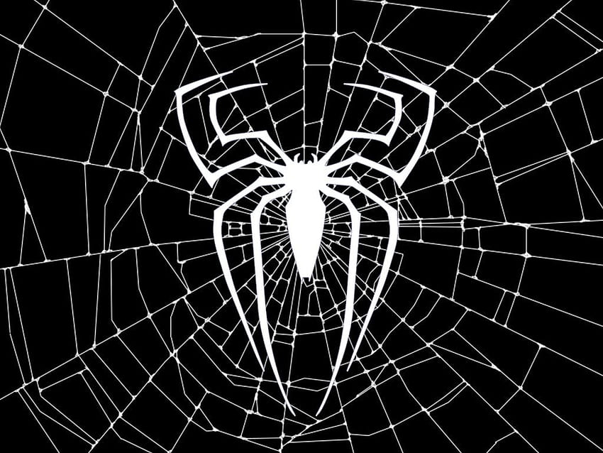 Spider-Man Black, Spider-Man Web Tapeta HD