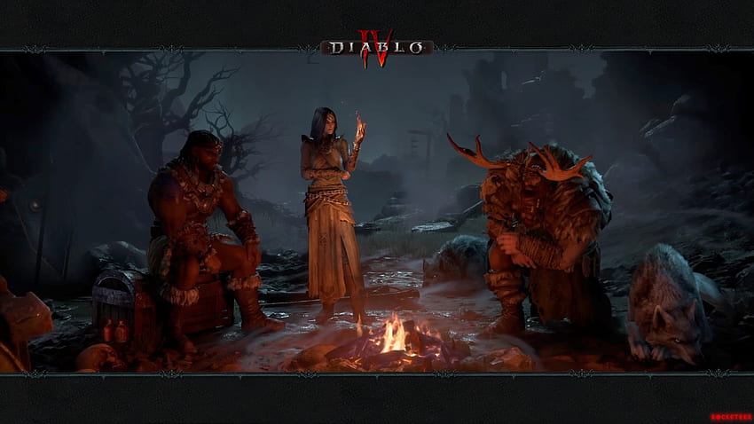 Diablo IV Campfire - Неофициалните Diablo форуми HD тапет