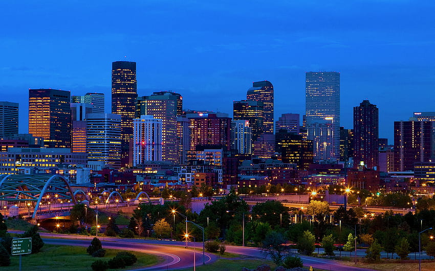 Denver Colorado, Downtown Denver HD wallpaper