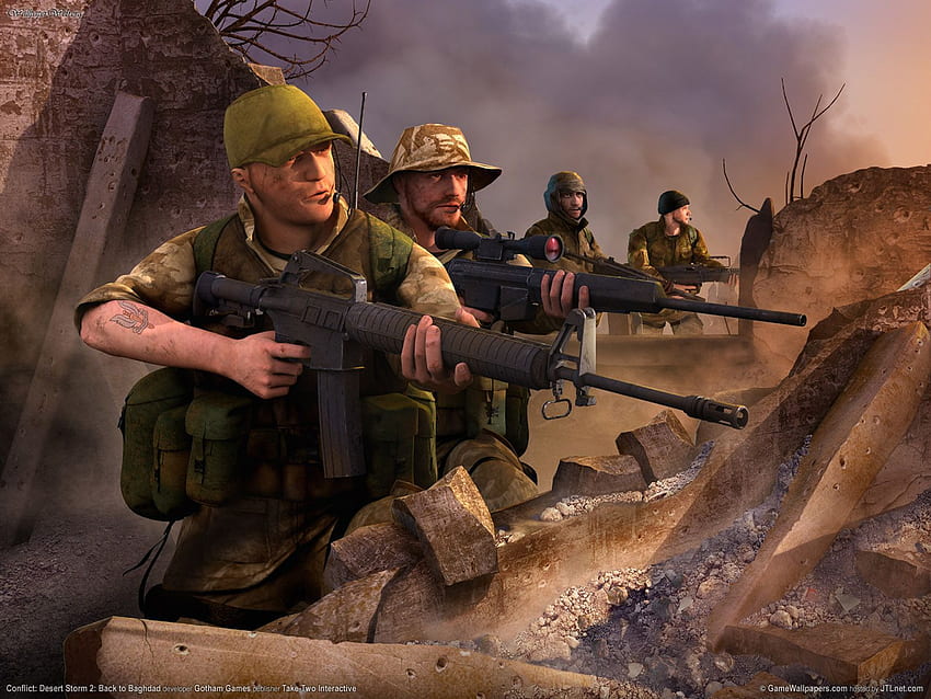 Games: Conflict Desert Storm 2: Back To Bagad, nr. 29339 HD wallpaper