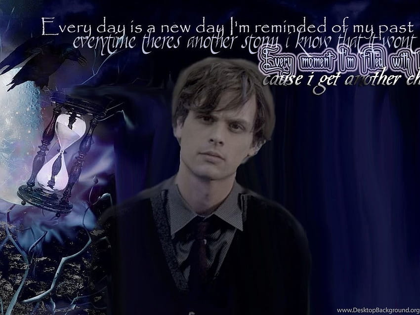 Everyday Is A New Day Spencer Reid Criminal Minds . Background HD wallpaper
