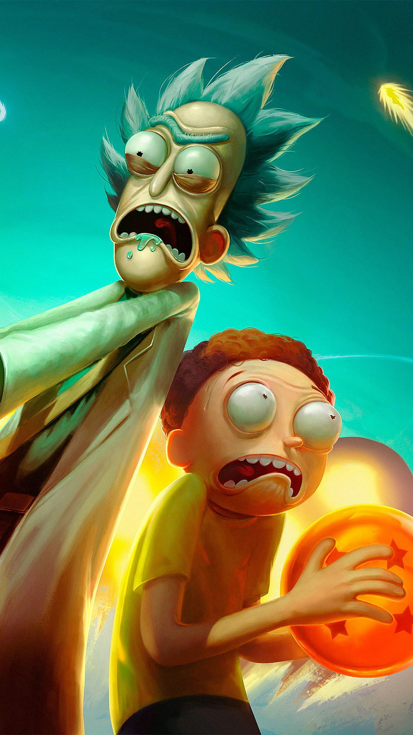 Morty Artwork, rick-and-morty, cartoons, tv-shows, rick, morty, animated-tv-series,  HD wallpaper