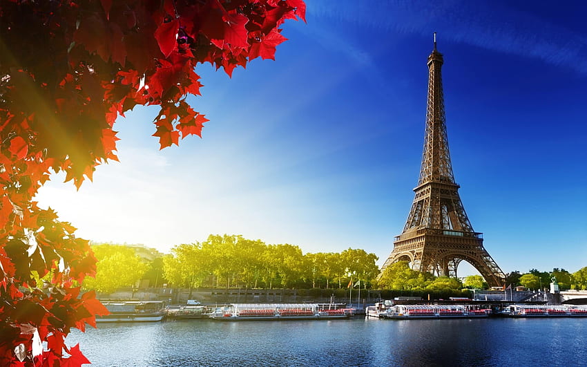 Menara Eiffel, eiffel, prancis, paris, menara Wallpaper HD