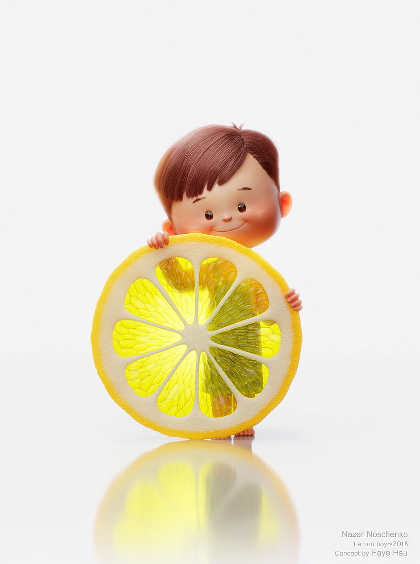 ArtStation - Lemon boy, Nazar Noschenko. Cartoon character design, Cute cartoon , Character design HD phone wallpaper