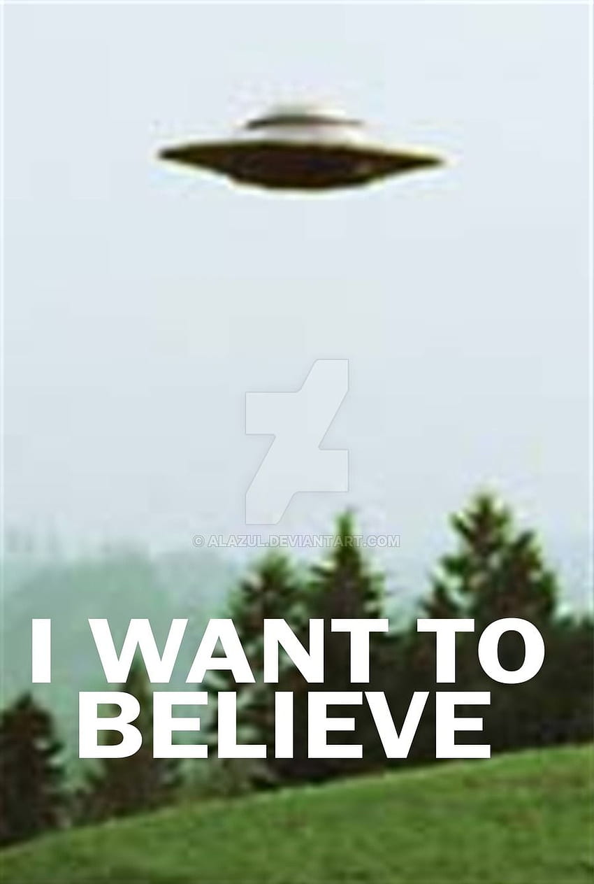 I want to believe HD phone wallpaper